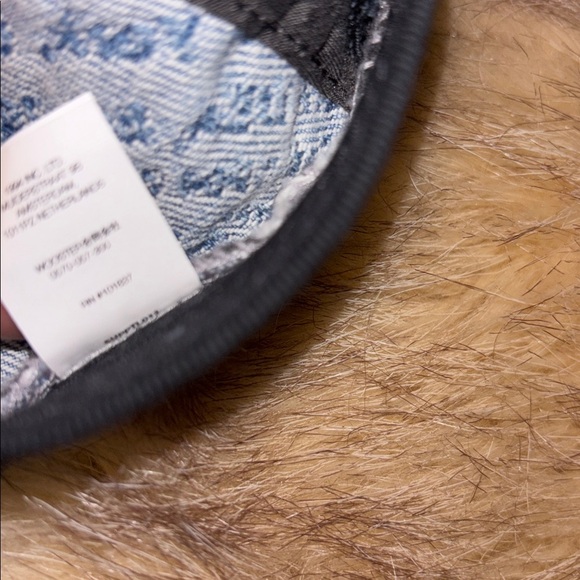 Supreme cotton Cap Navy RARE Hat 5 Panel - Picture 6 of 7